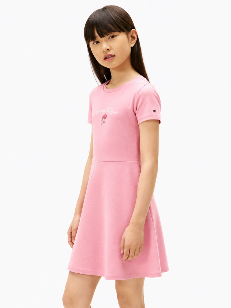 Kids Interlock Skater Dress