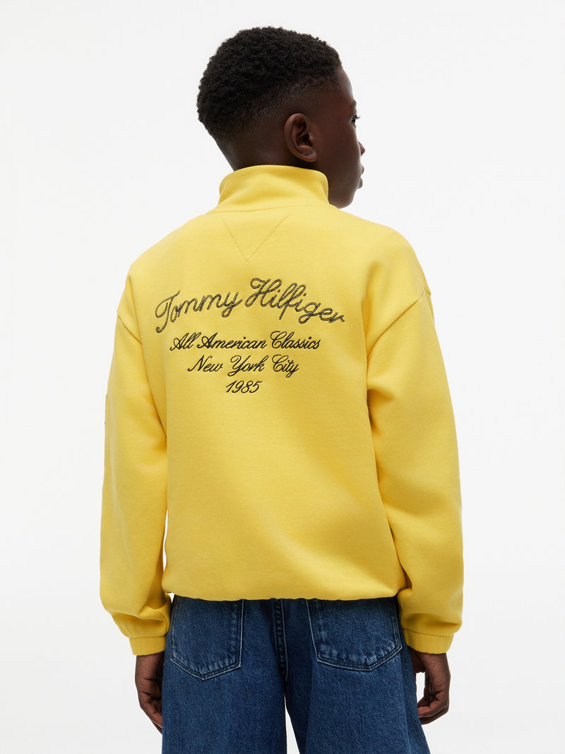 Kids Archive Quarter Zip Sweatshirt