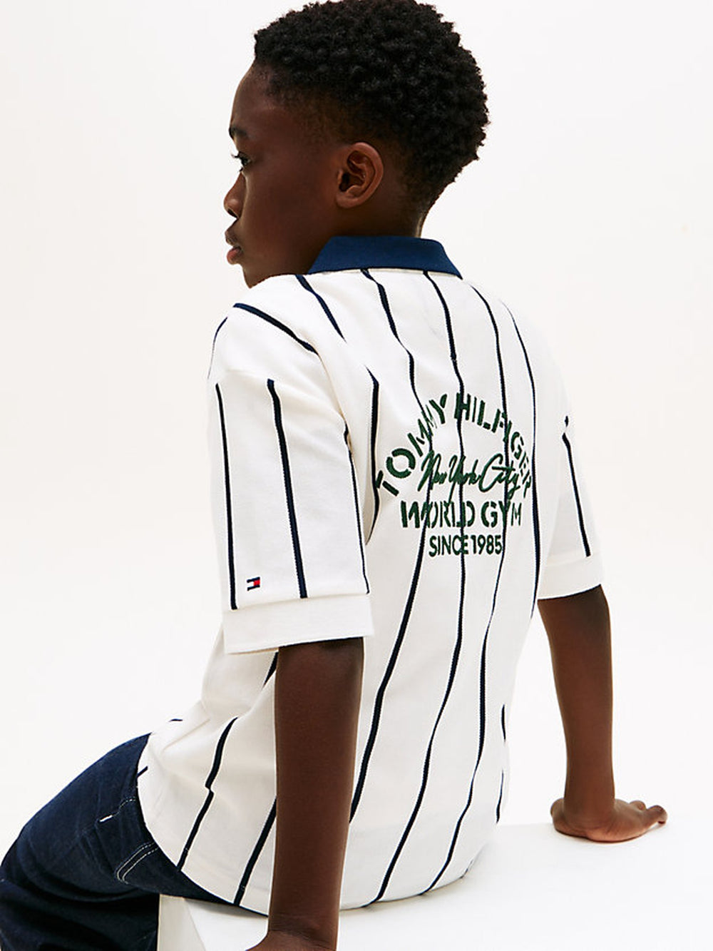 Kids Stripe Polo