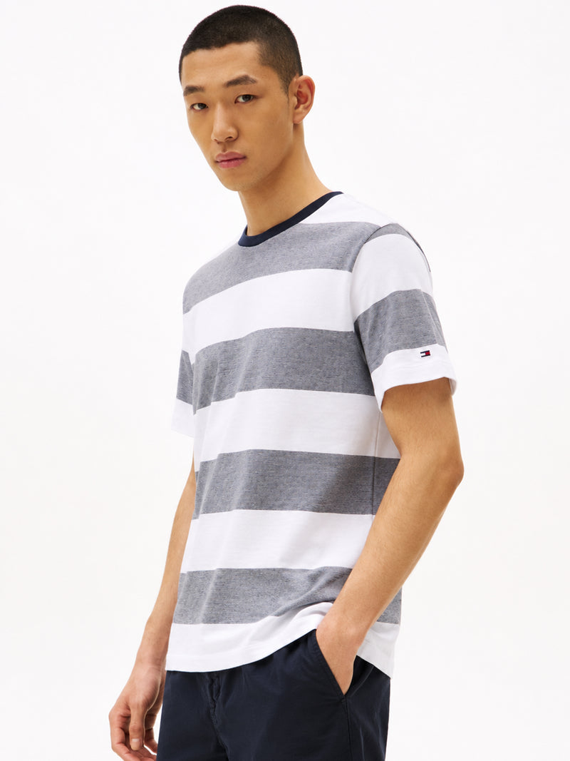 Regular Fit Striped Tshirt