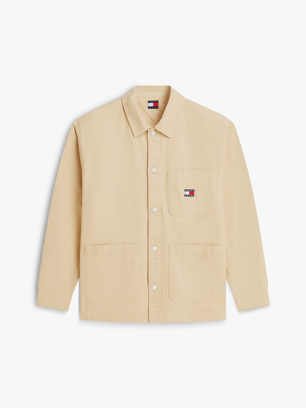 Oversized Fit Washed Overshirt Shirt
