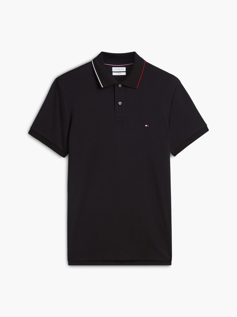 Slim Fit Interlock Polo