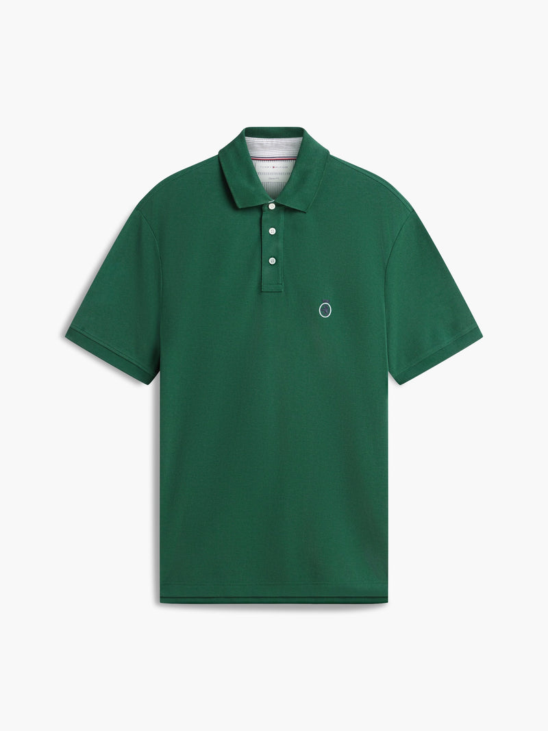 Relaxed Solid Pique Polo