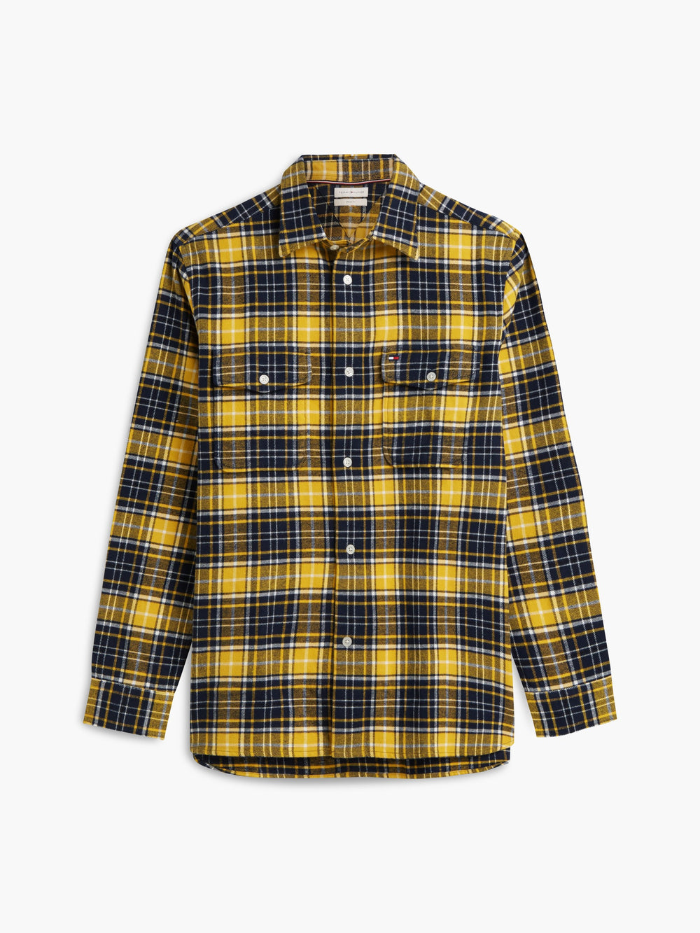 Relaxed Fit Shacket Flannel Shirt