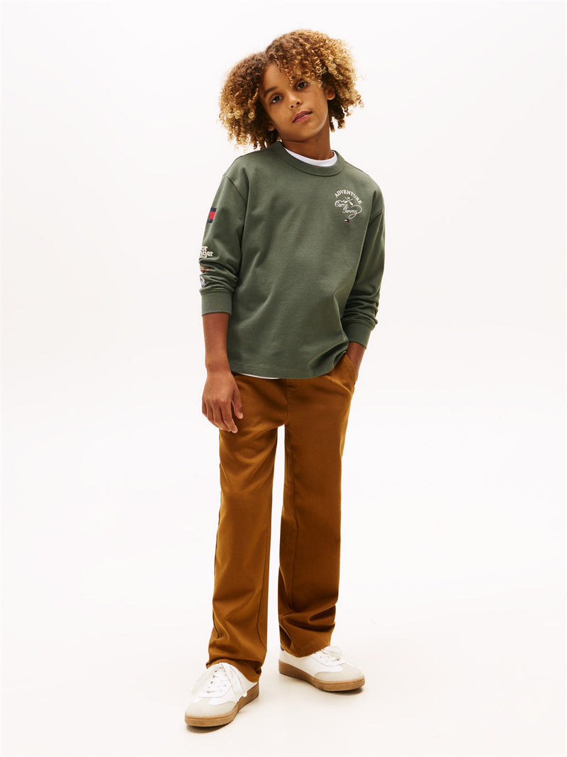 Kids Long-Sleeve Graphic T-Shirt