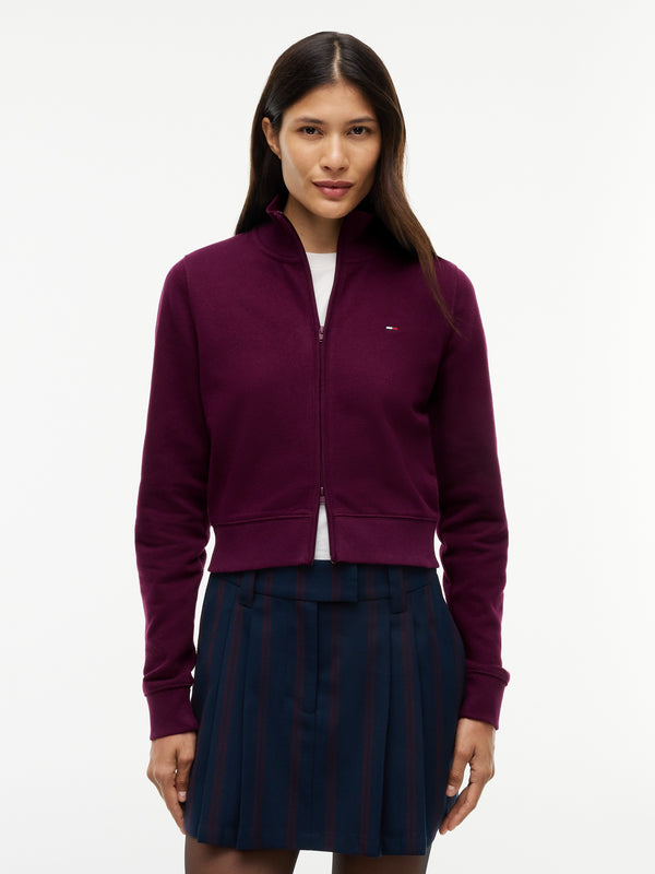 Slim Fit Fleece Zip Thru