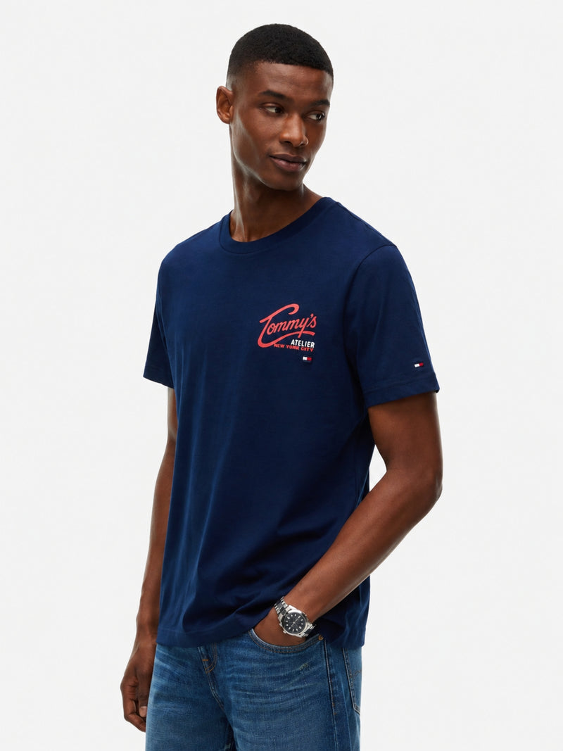 Regular Fit Back Print Tshirt