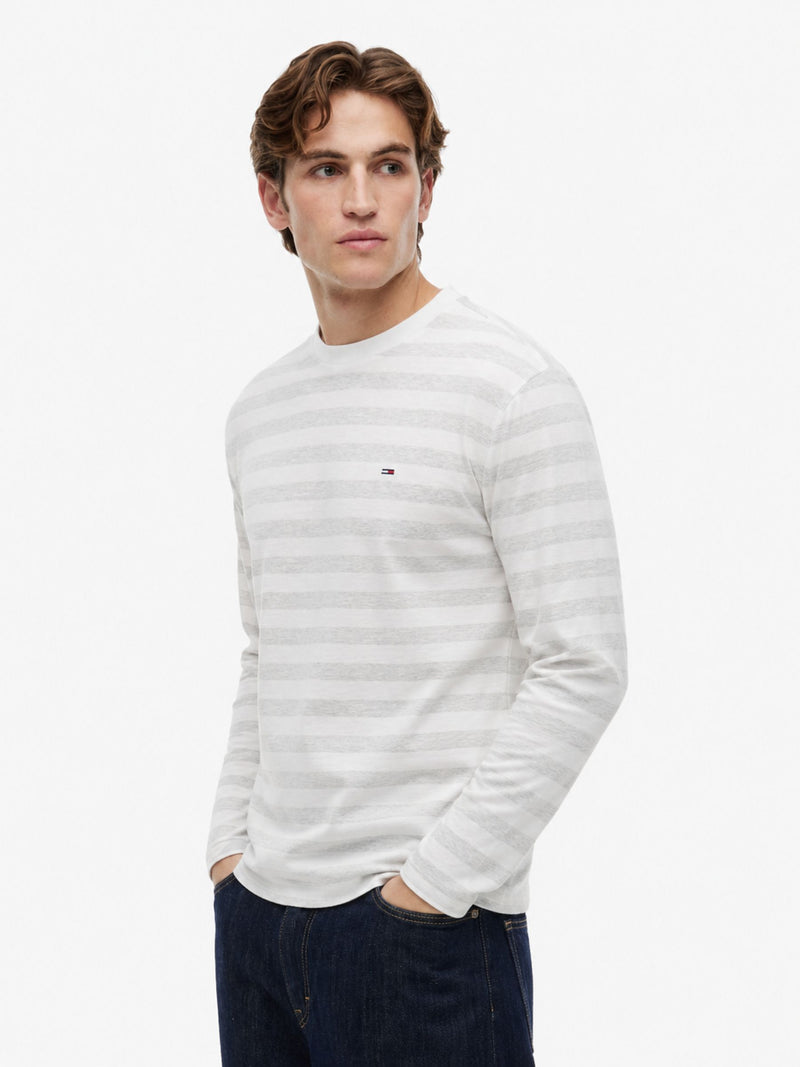 Regular Fit Stripe Long Sleeve T-Shirt