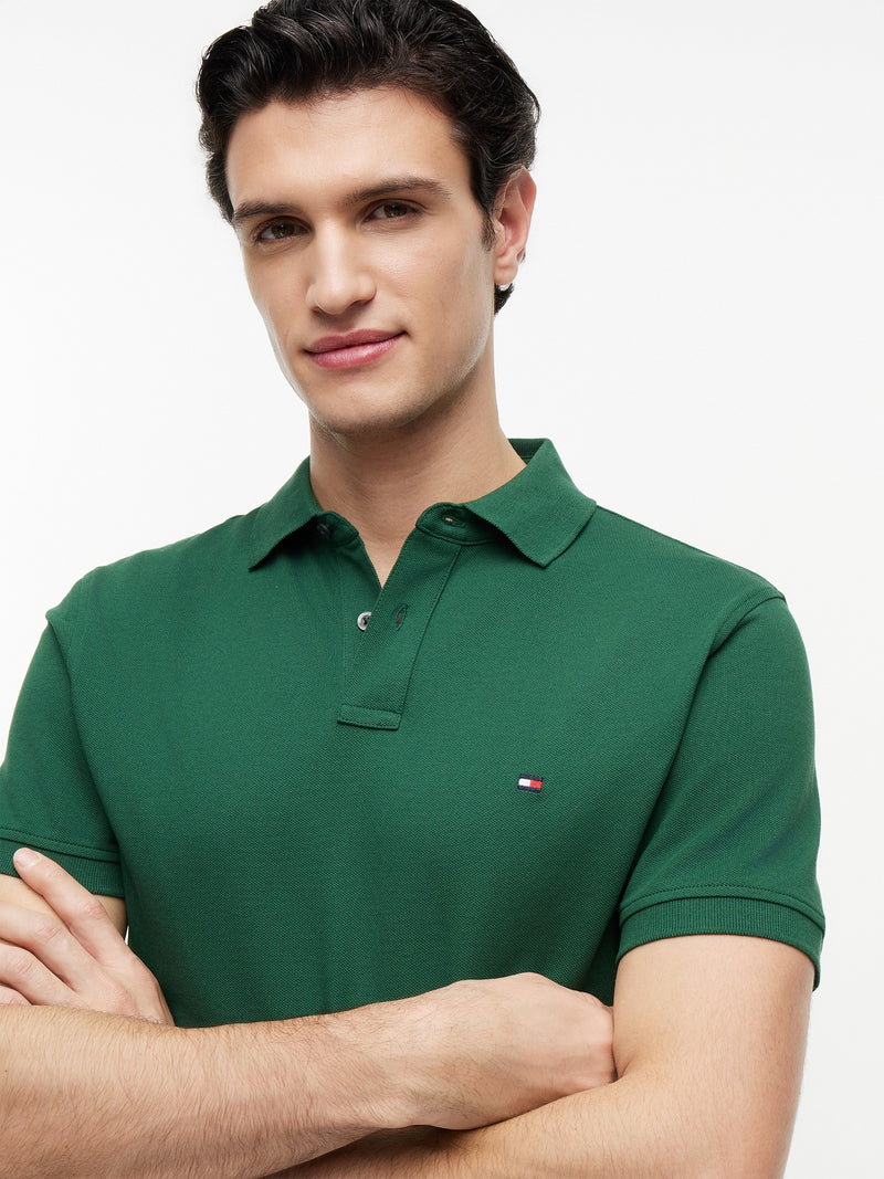 Regular Fit Solid Pique Polo