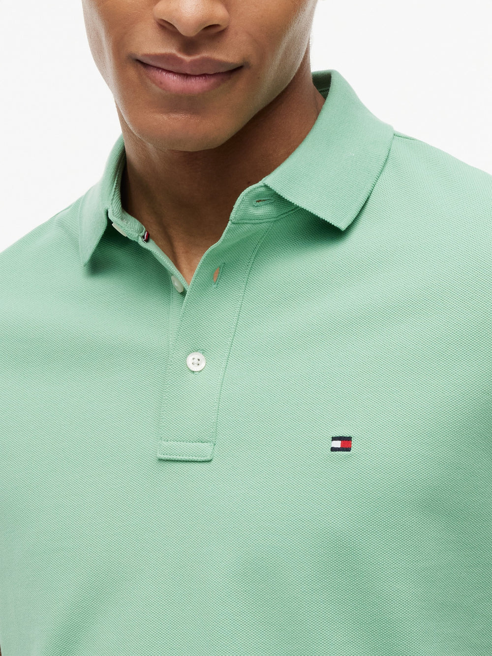 Slim Fit Solid Pique Polo