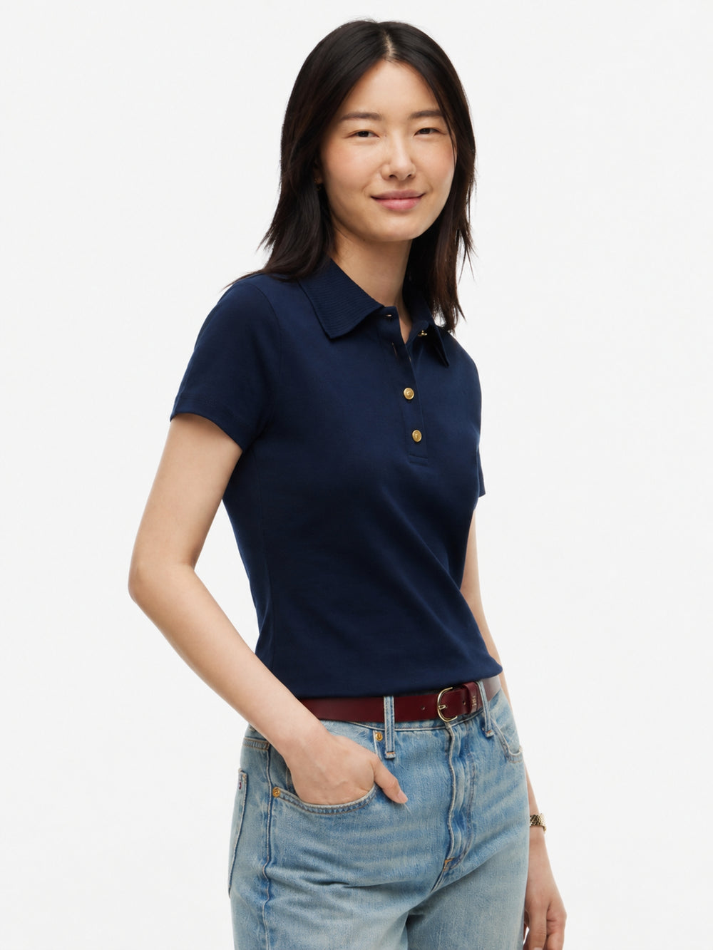 Solid Regular Fit Half Sleeve Cody Polo