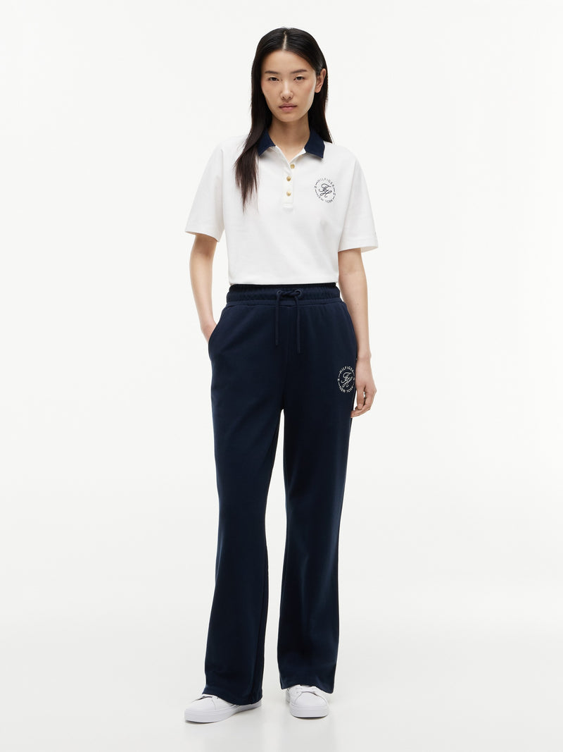 Solid Straight Fit Track Pant