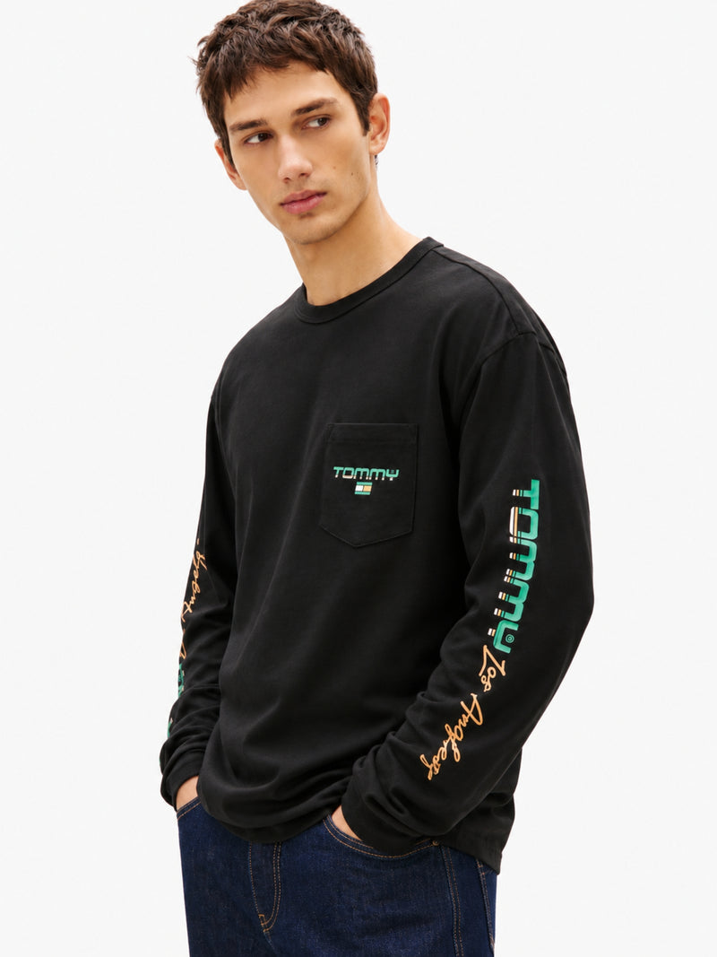 Relaxed Fit Long Sleeve T-Shirt