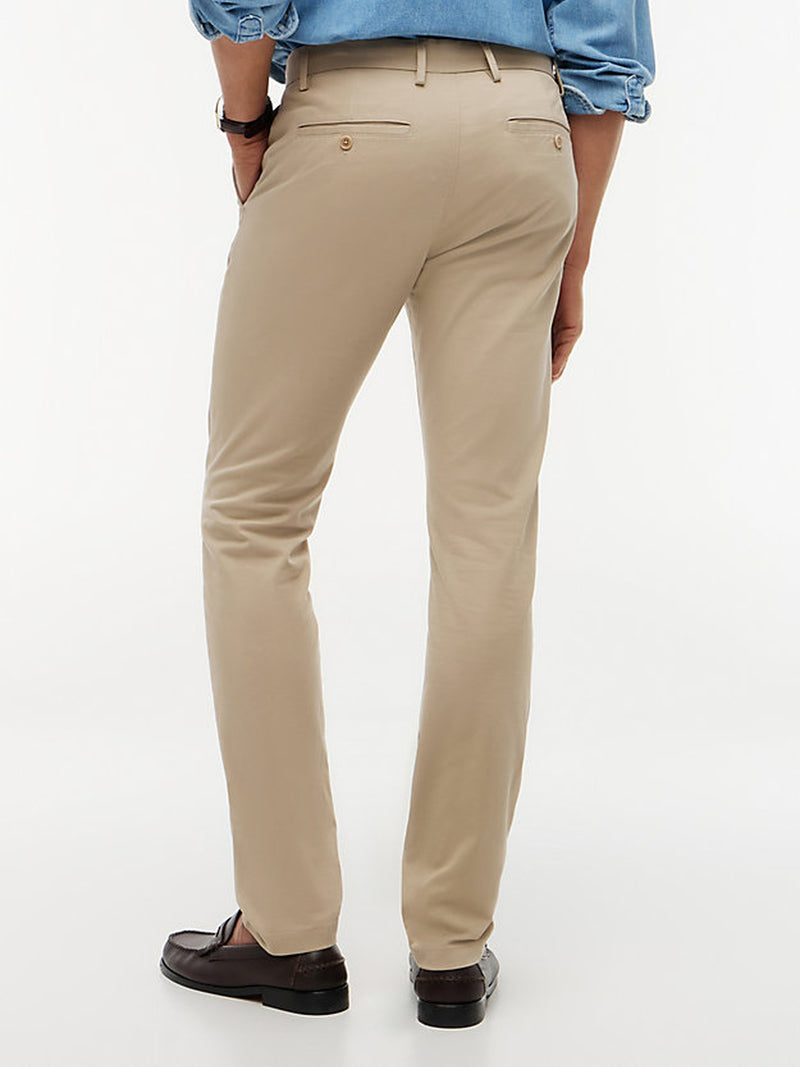 Men Slim Tapered Fit 1985 Cotton Trouser