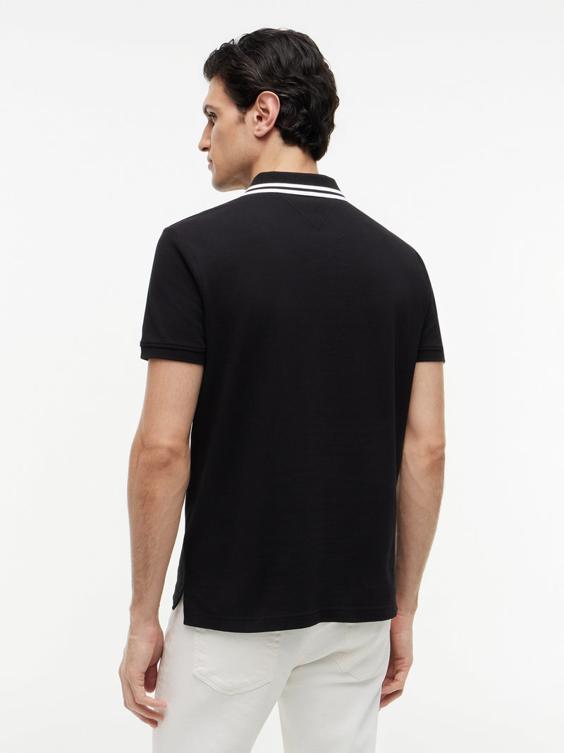 Regular Fit Graphic Pique Polo
