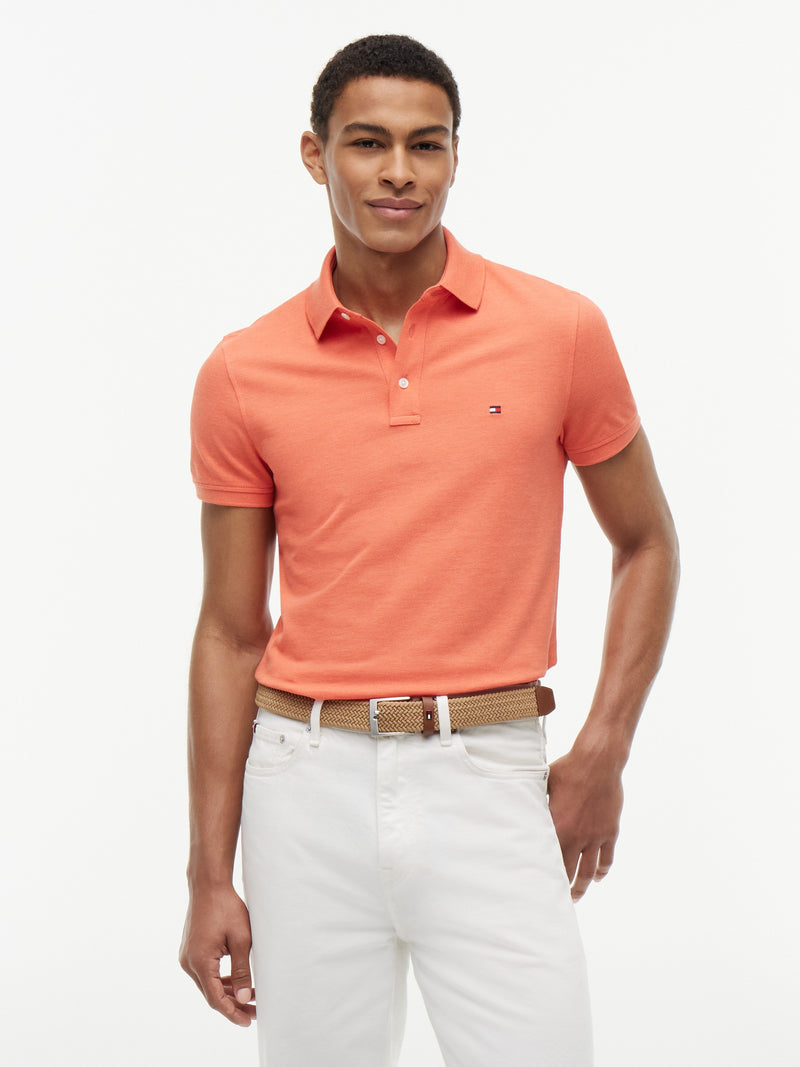 Slim Fit Solid Pique Polo