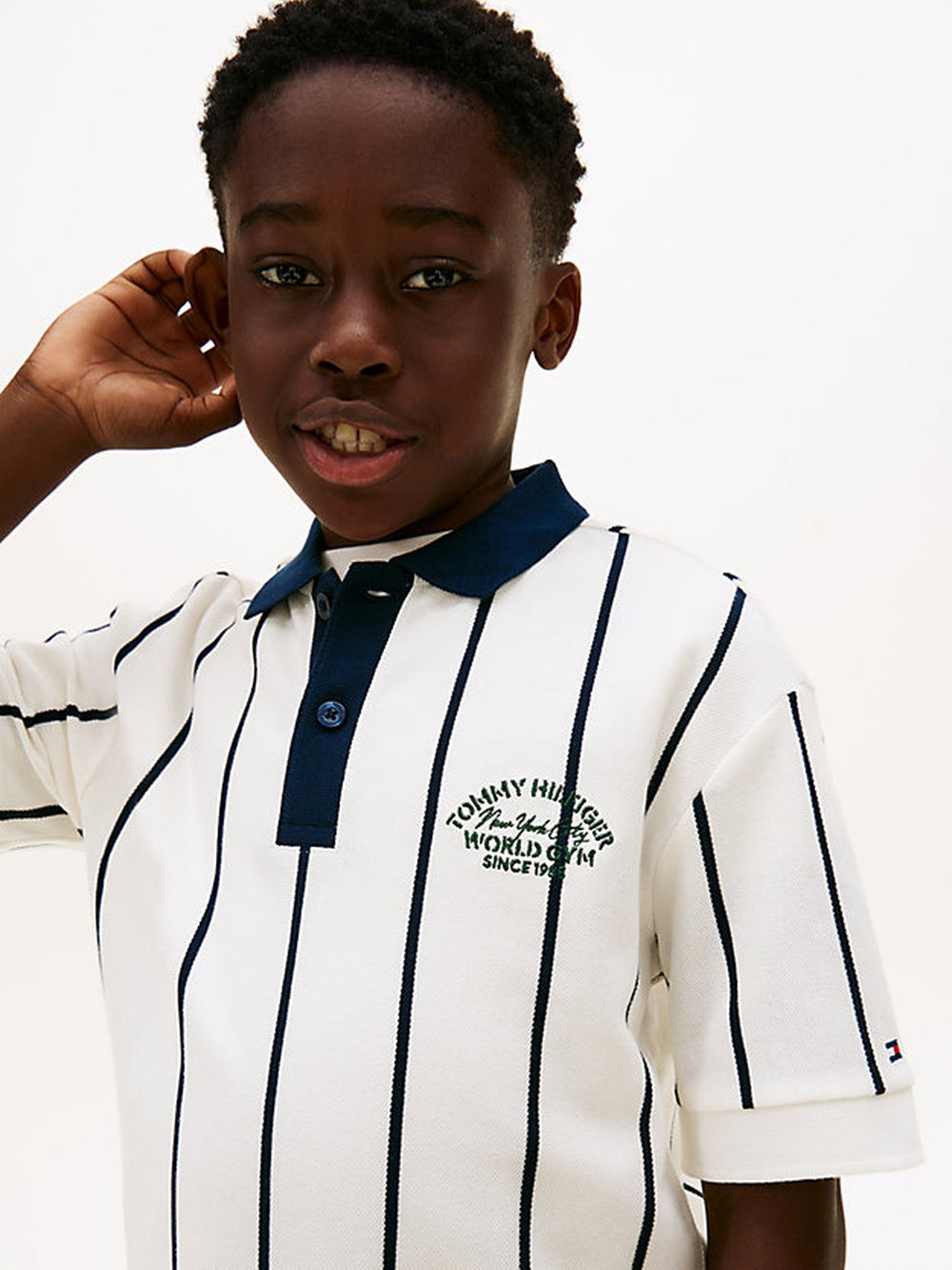 Kids Stripe Polo