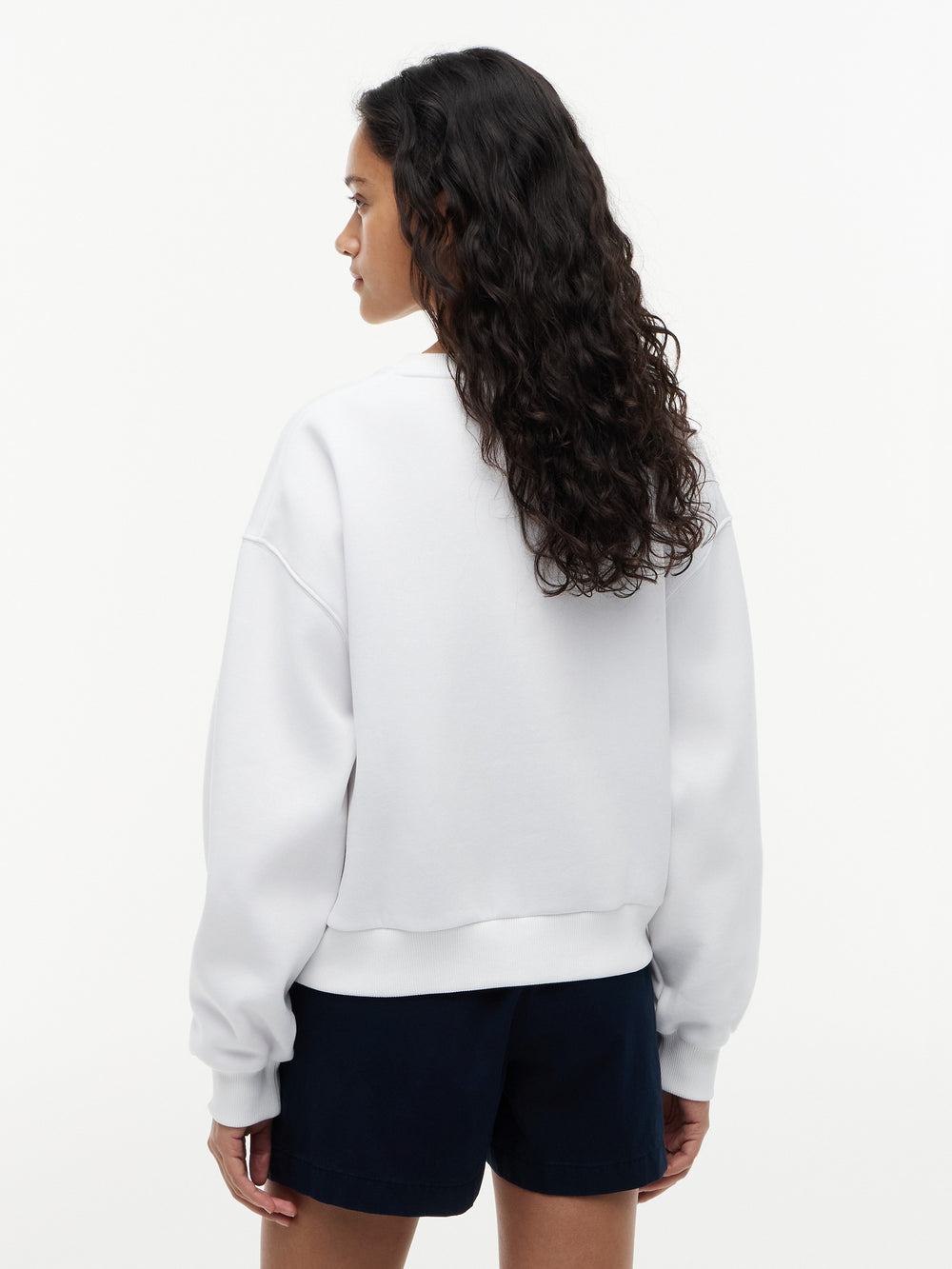 Relaxed Fit Fleece Pullover