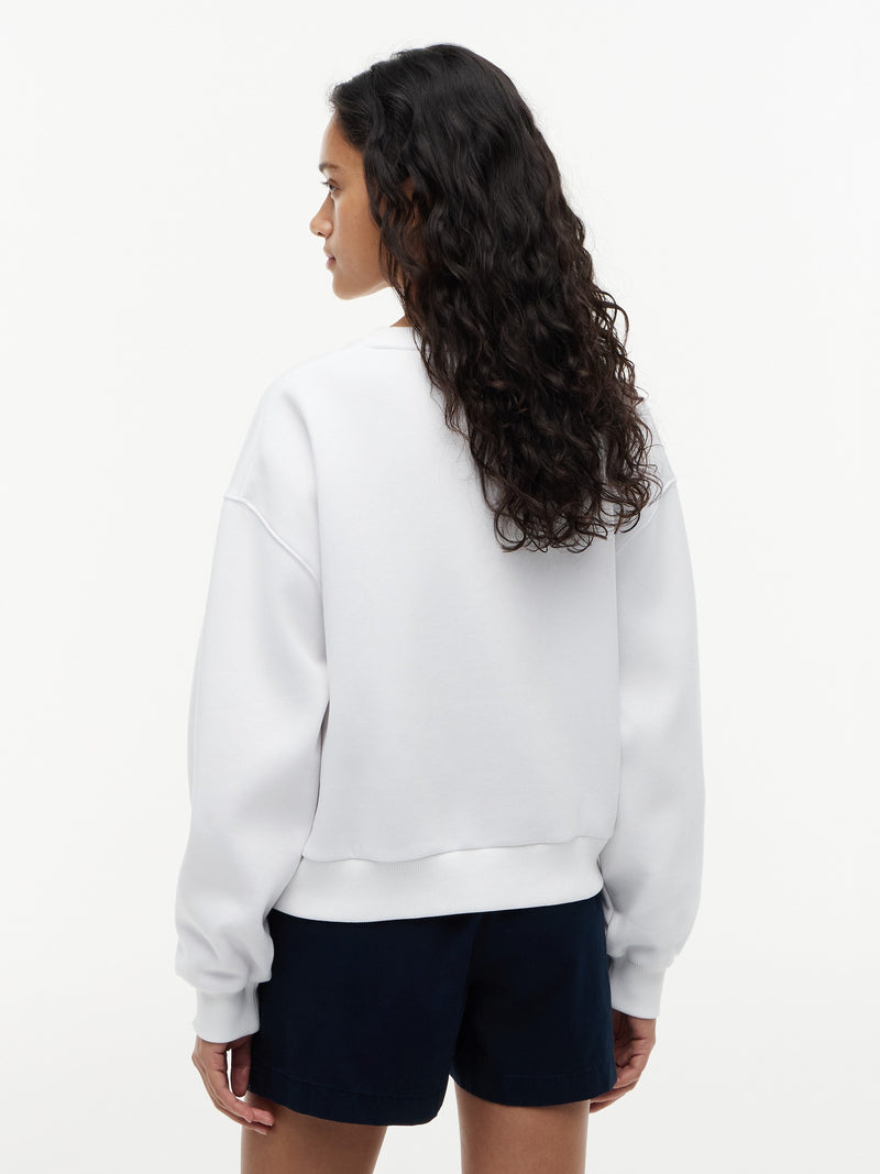 Relaxed Fit Fleece Pullover