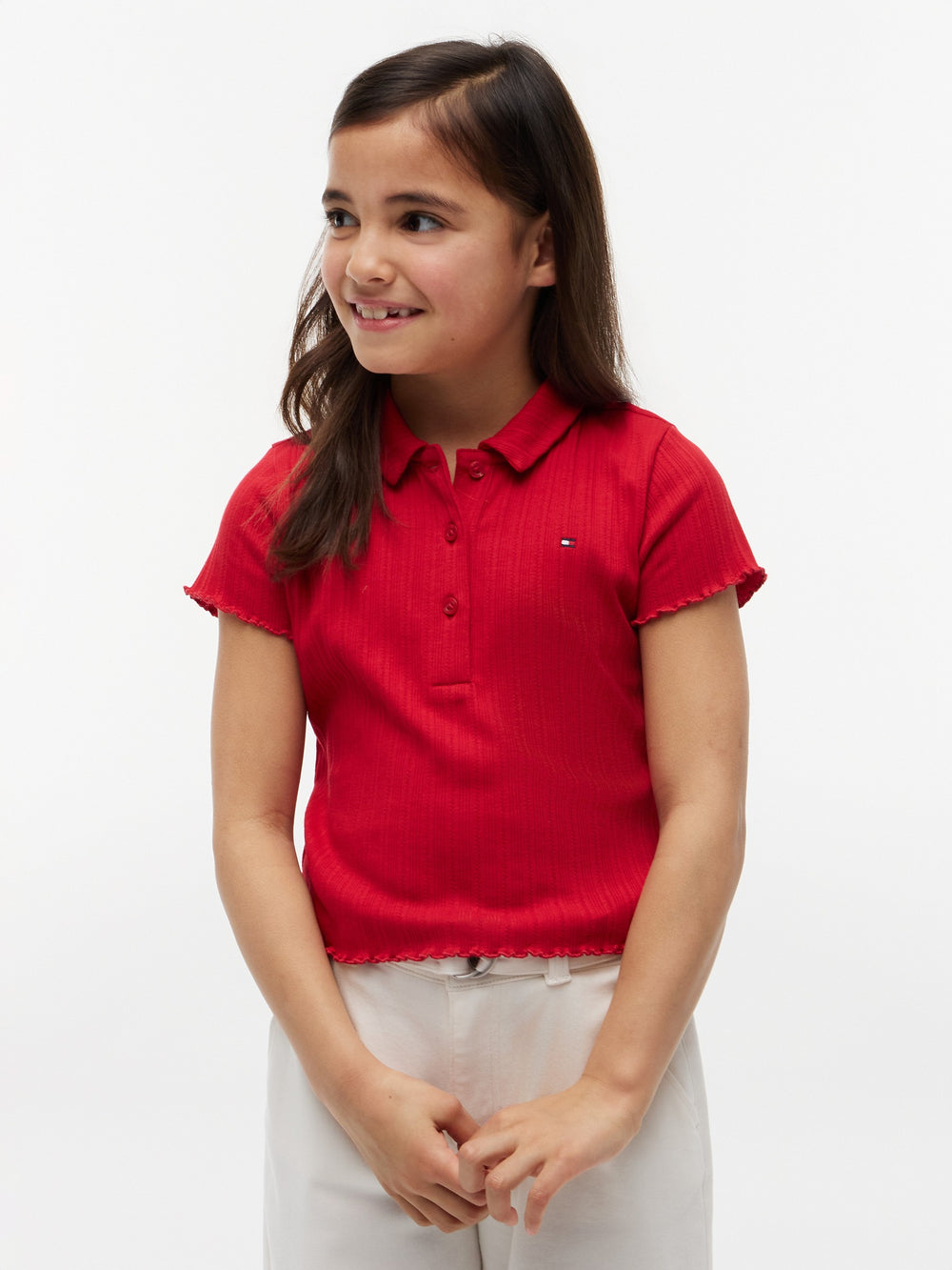Kids Pointelle Polo