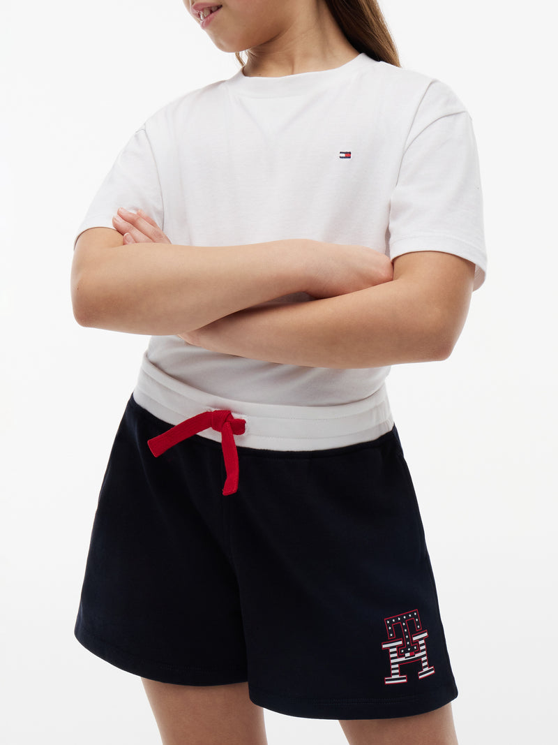 Kids Pull On Knit Shorts