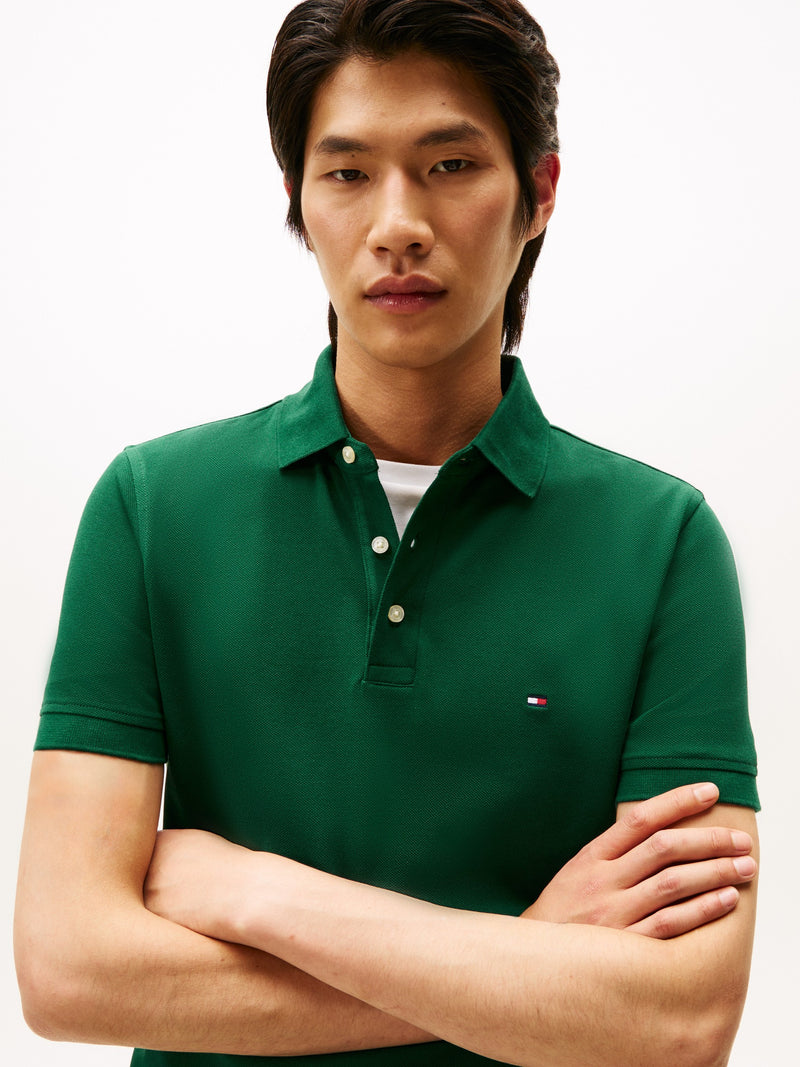 Slim Fit Solid Pique Polo