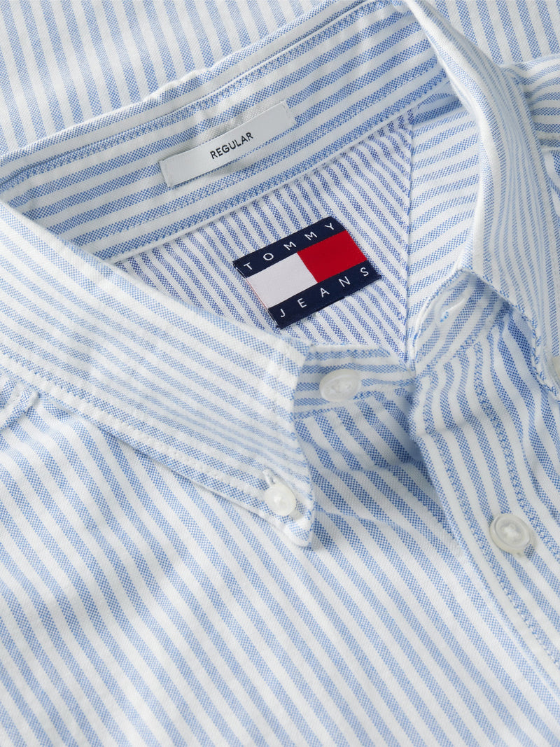 Regular Fit Stripe Oxford Shirt