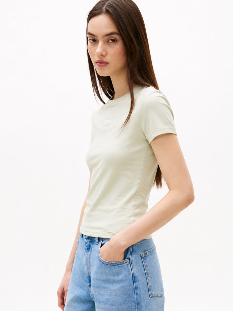 Solid Slim Fit Half Sleeve Cotton Jersey T-Shirt