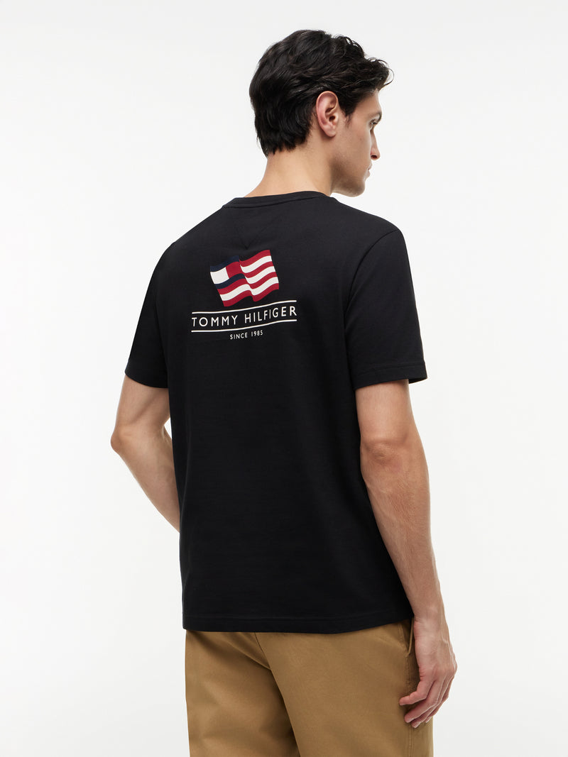 Regular Fit Back Print Tshirt
