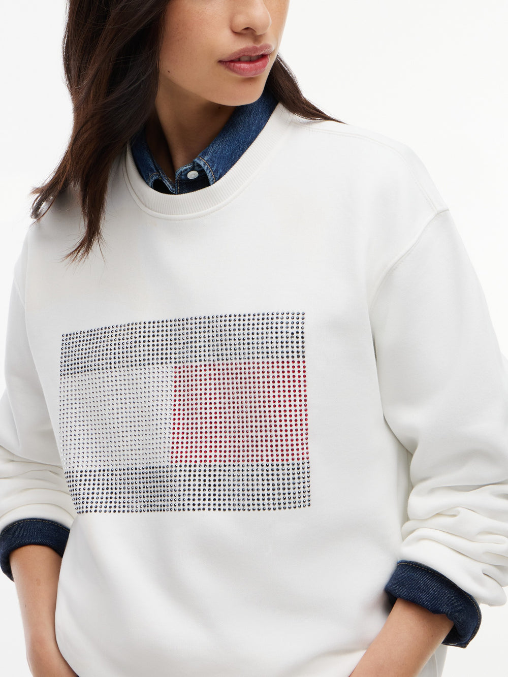 Relaxed Fit Fleece Sweatshirt