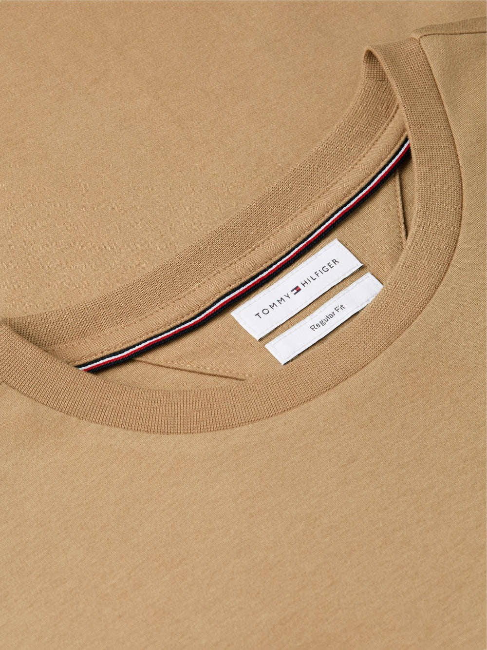 Regular Fit Solid Interlock Tshirt