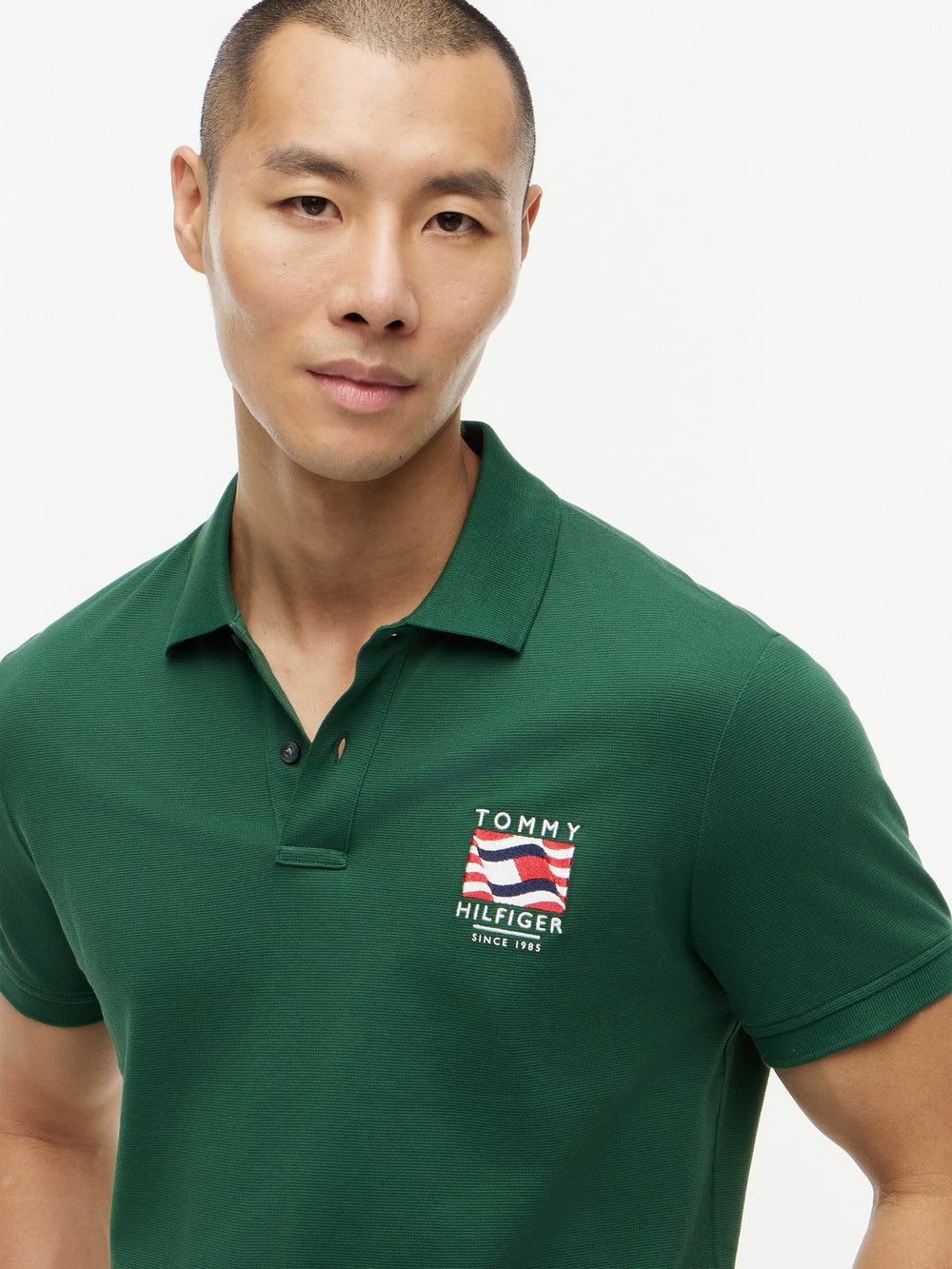 Regular Fit Graphic Pique Polo