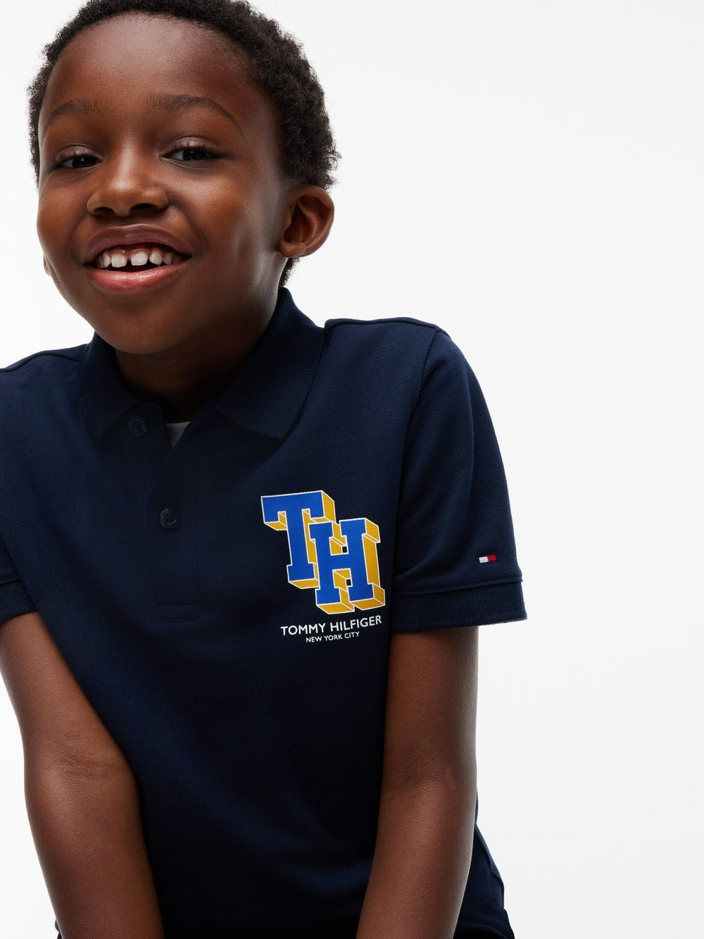 Kids Stretch Polo