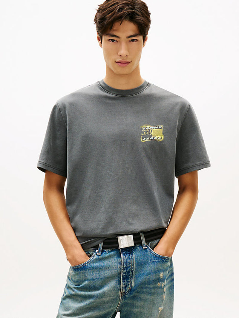 90S Fit Washed Back Graphic T-Shirt