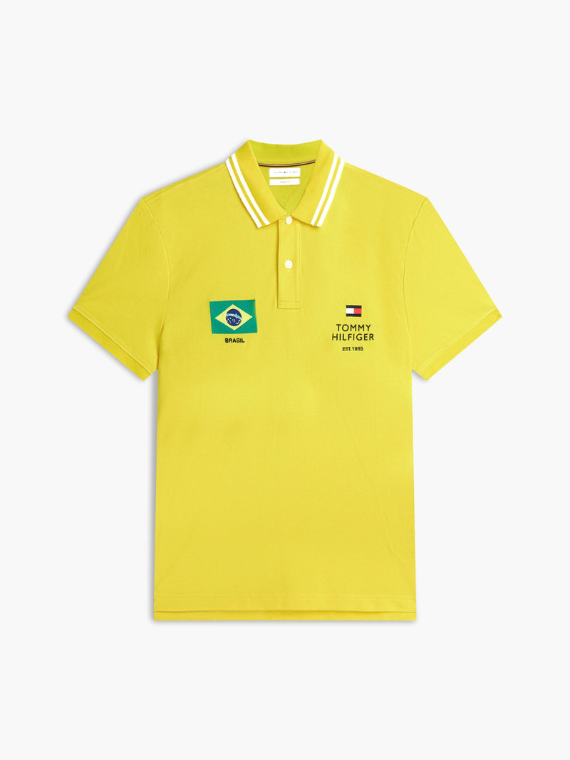 Regular Fit Graphic Pique Polo