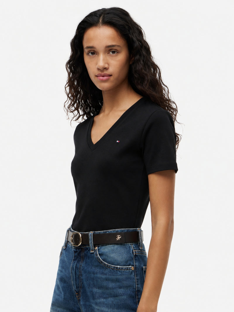 Solid Slim Fit Half Sleeve Cody T-Shirt