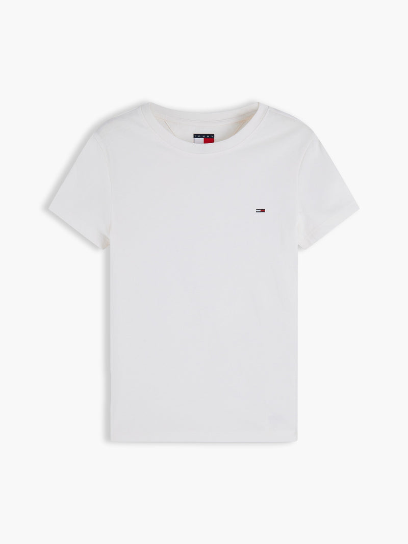Solid Slim Fit Half Sleeve Cotton Jersey T-Shirt