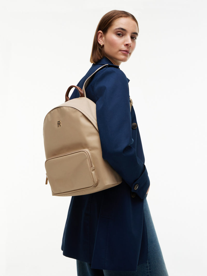 Solid Nylon Dome Backpack