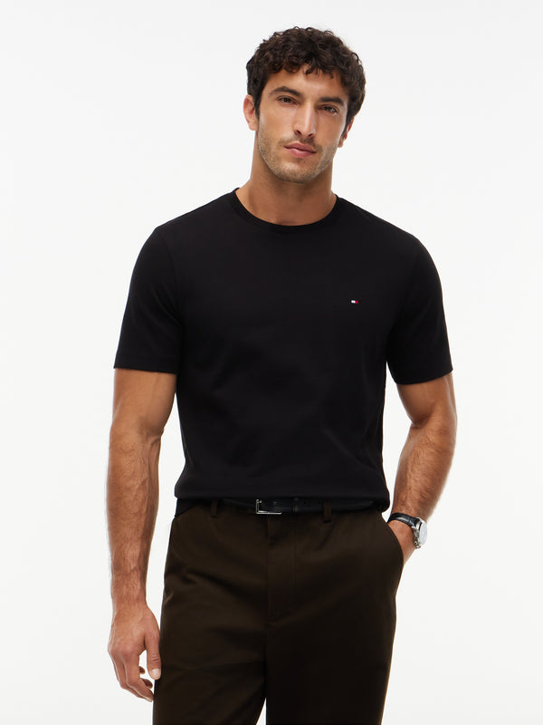 Regular Fit Solid Interlock Tshirt
