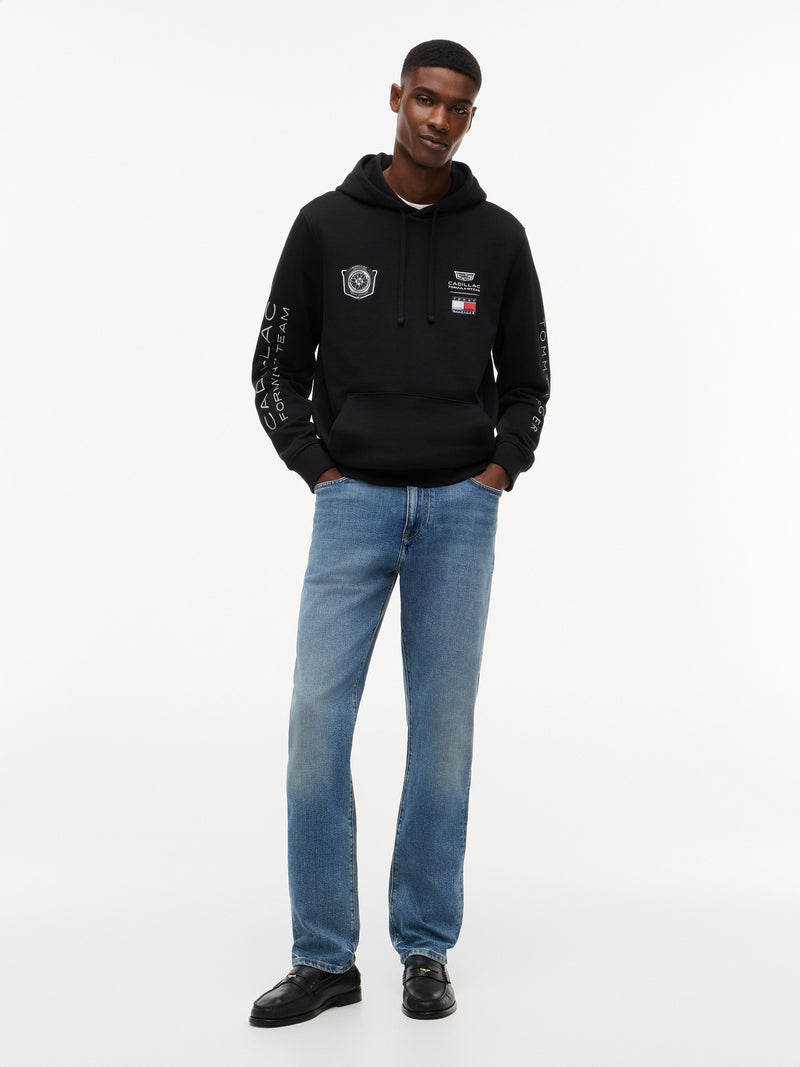 Regular Fit Cf1 Back Print Hoodie