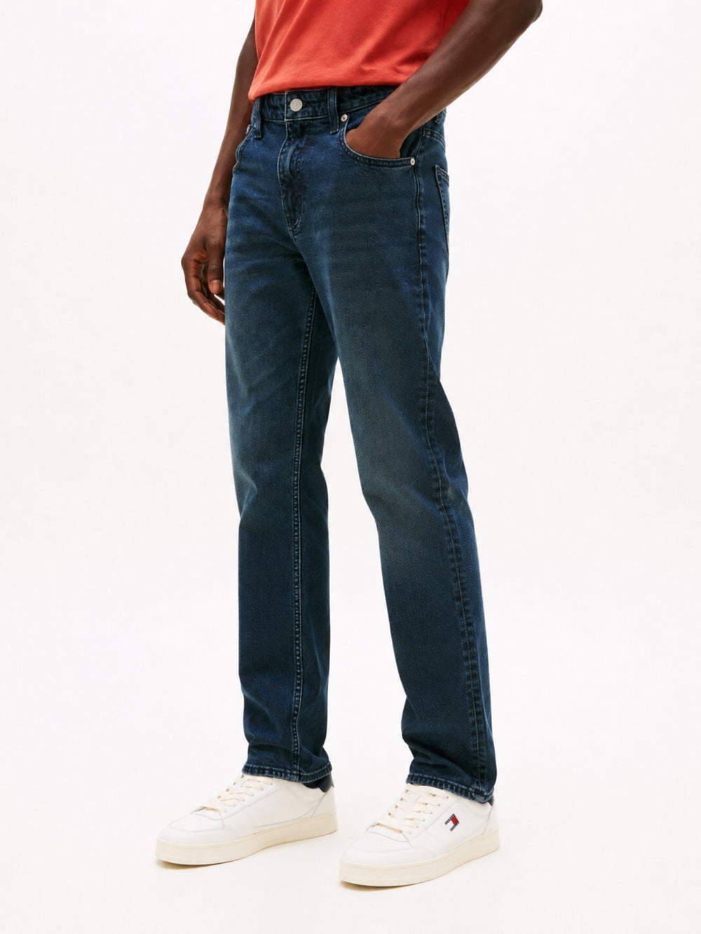 Men Scanton Slim Dark Wash Jeans