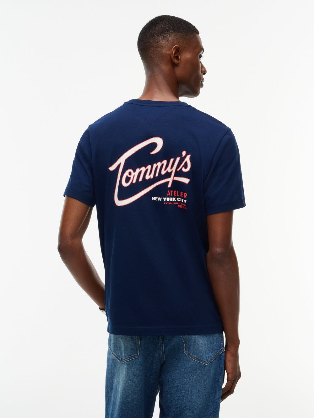Regular Fit Back Print Tshirt