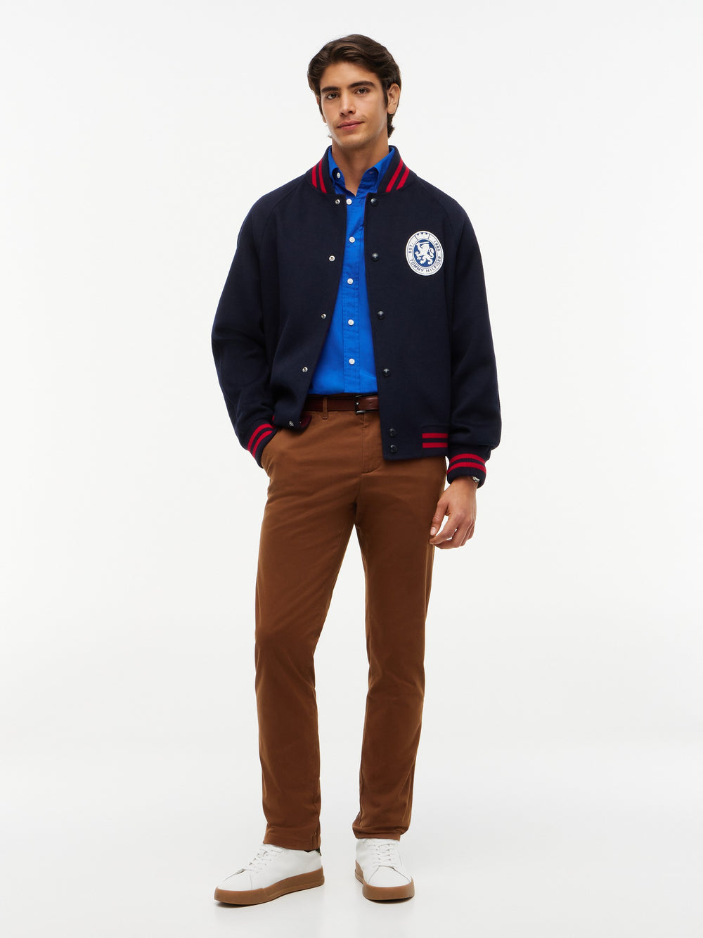 Regular Fit Solid Poplin Shirt
