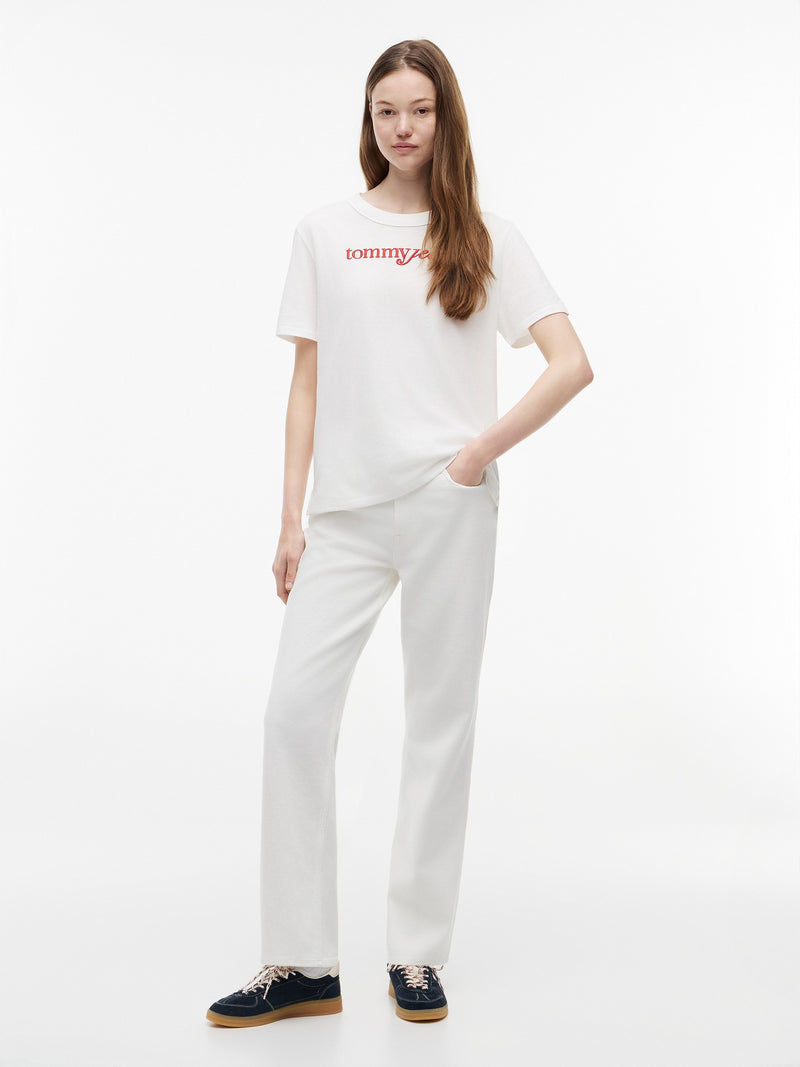 Solid Relaxed Fit Half Sleeve Cotton Jersey T-Shirt