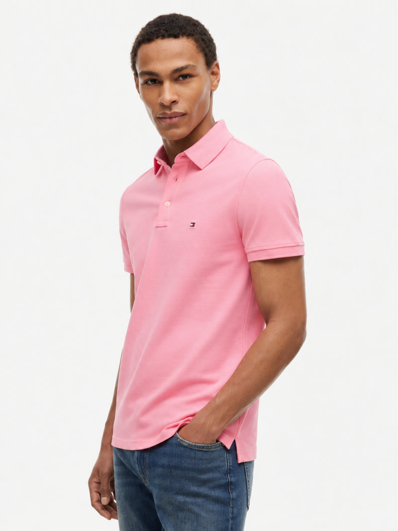 Slim Fit Solid Pique Polo