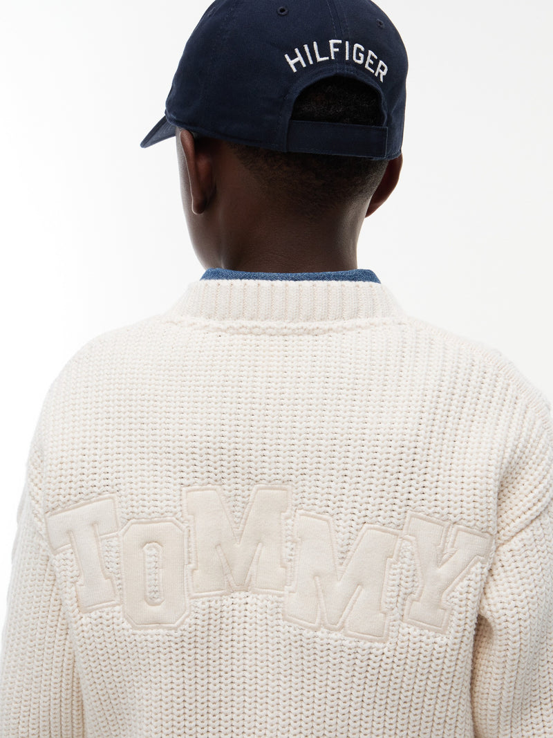 Kids Cable Knit Sweater