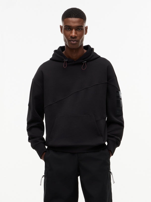 Relaxed Fit Solid Hoodie