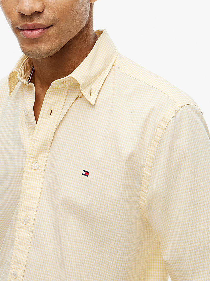 Regular Fit Check Poplin Shirt