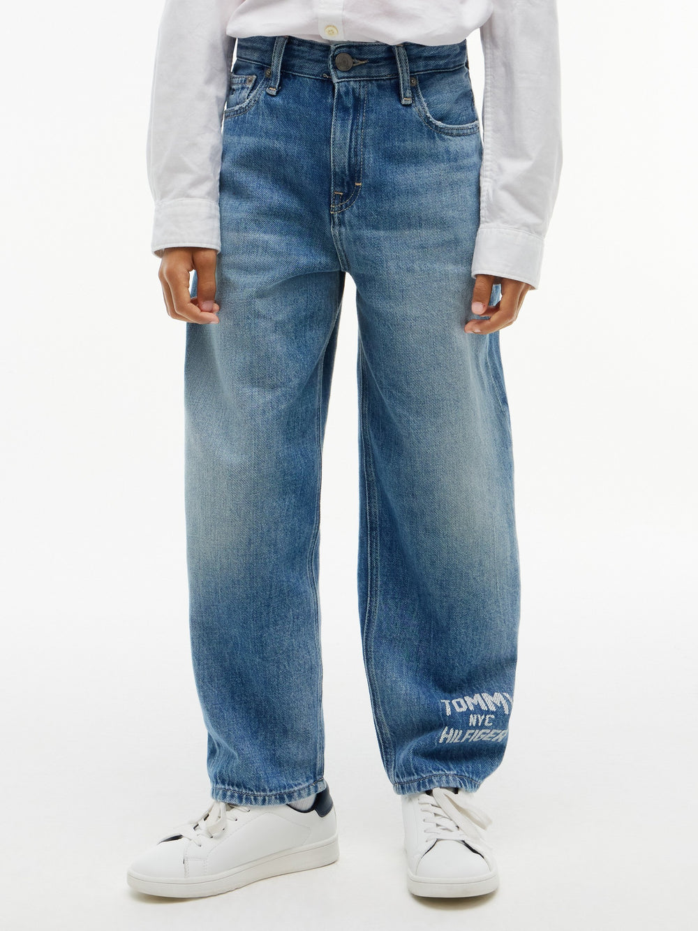 Boys Barrel Jeans