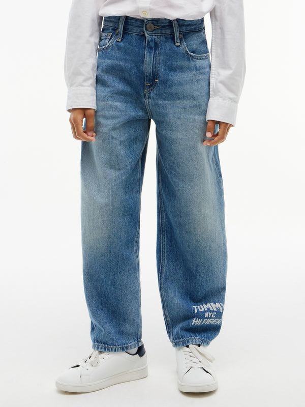 Boys Barrel Jeans